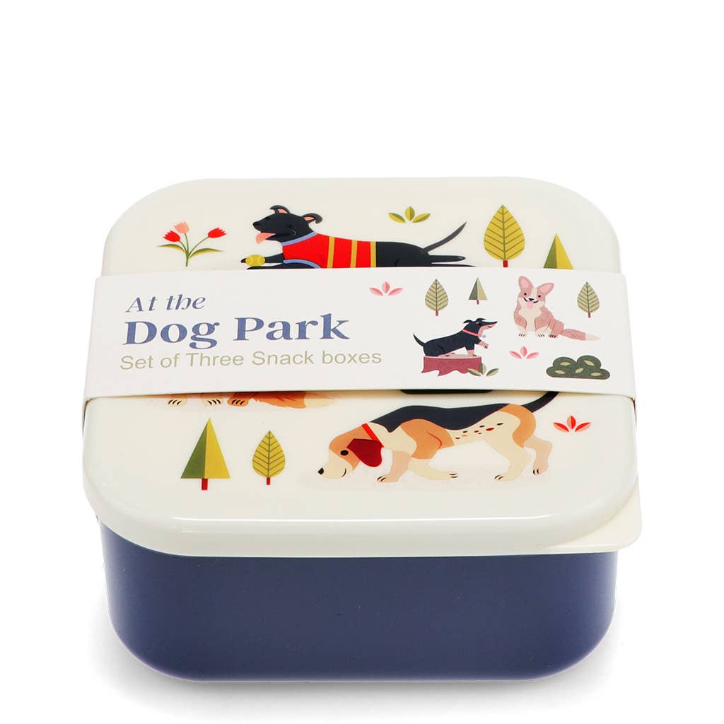 Rex Snack boxes (set of 3) Dog Park