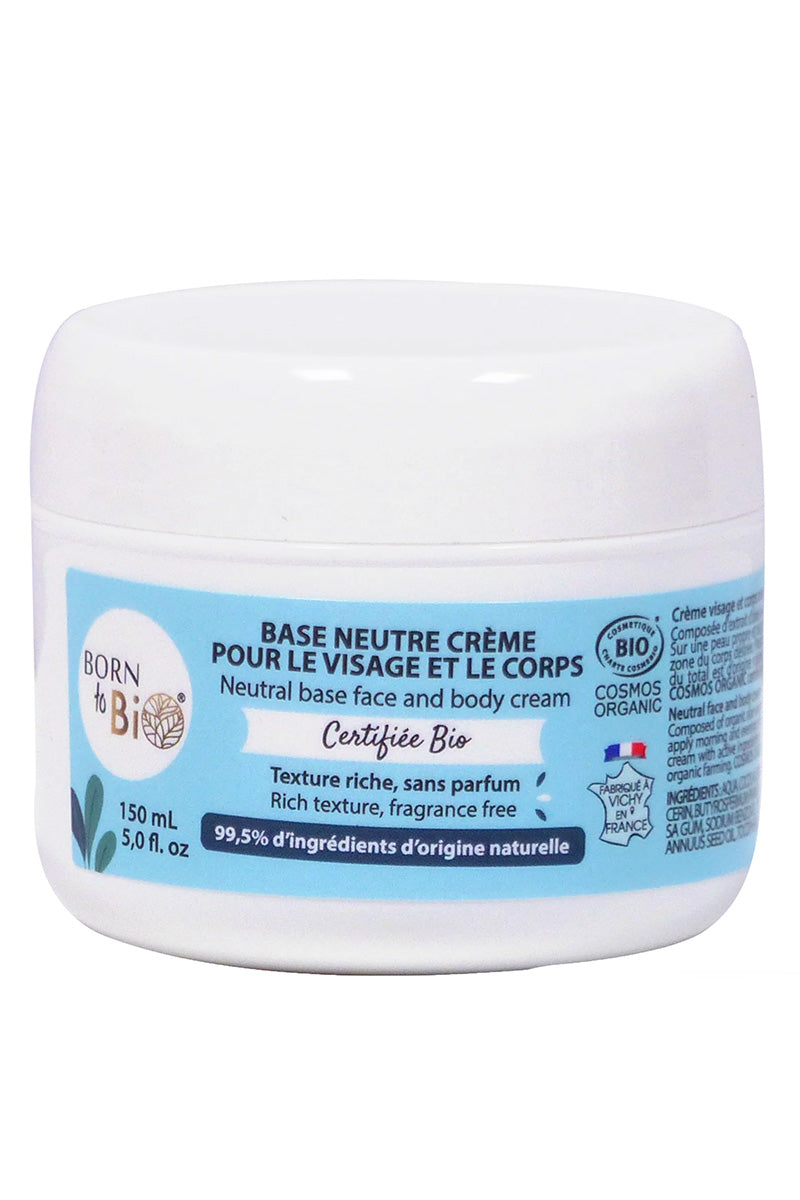 Face and Body Cream Neutral Base - Certified organic