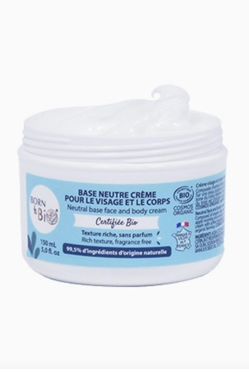 Face and Body Cream Neutral Base - Certified organic