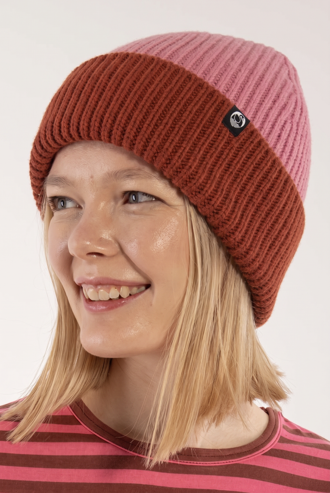 Danewarm Thoughts Merino Wool Beanie Chili/Berry Compote