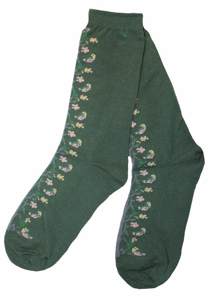 Pico CPH Flower Sock Green