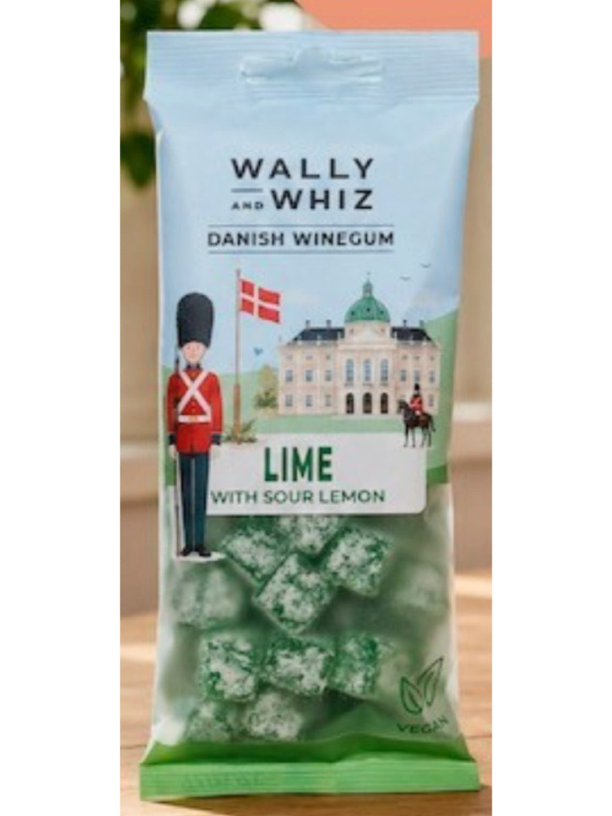 Wally and Whiz Lime med sur citron - Turist Garder Edition