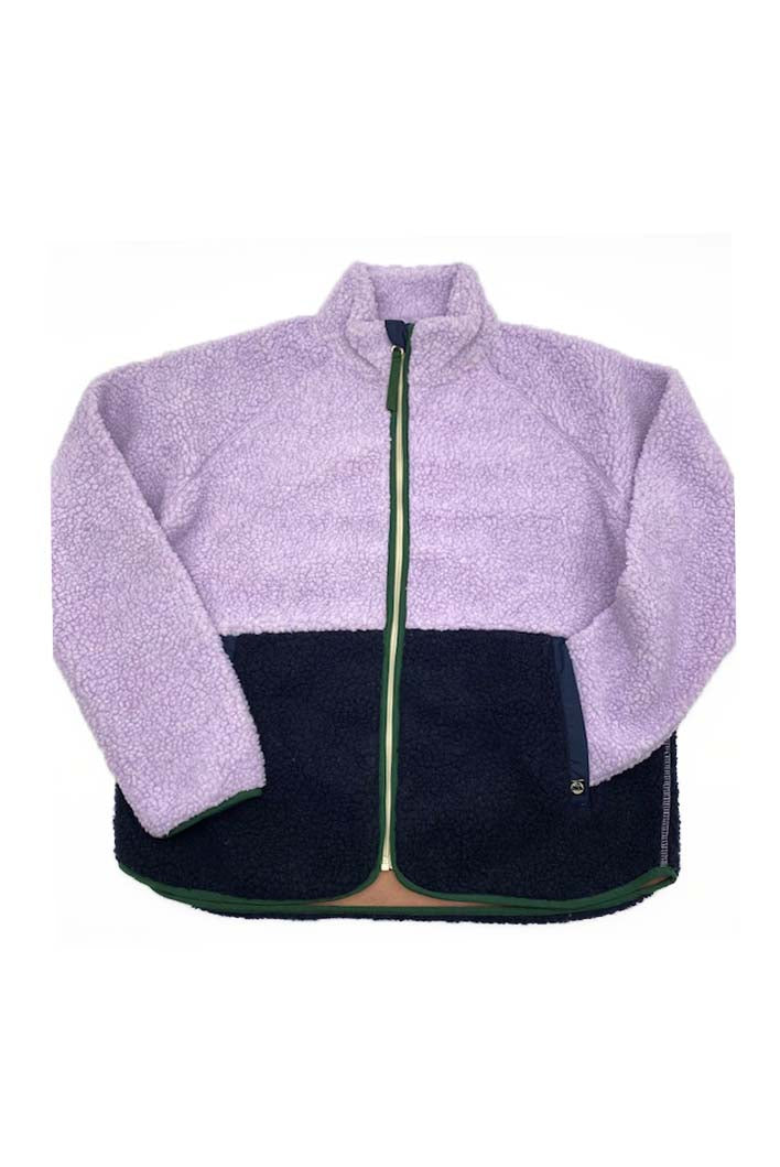 ESS - Danetalent Fleece Jacket Light Viola/Dk Navy