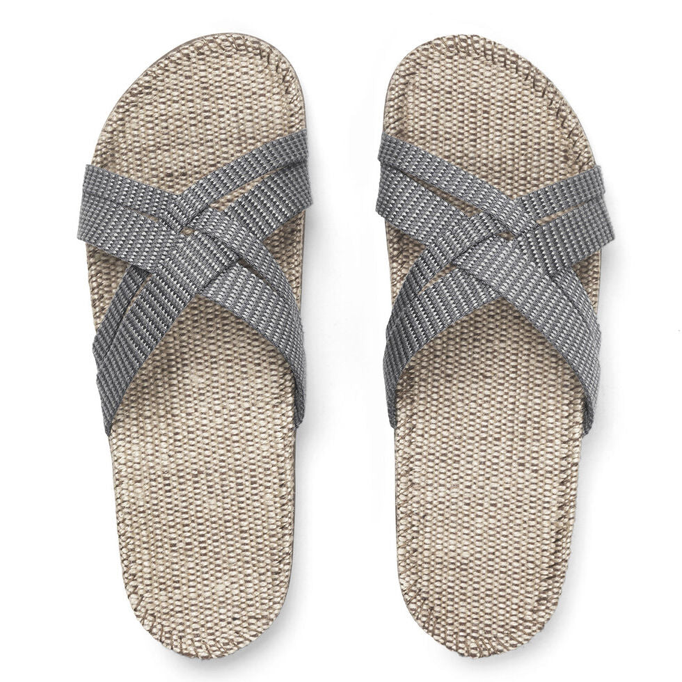 Shangies Women Grey Stripes