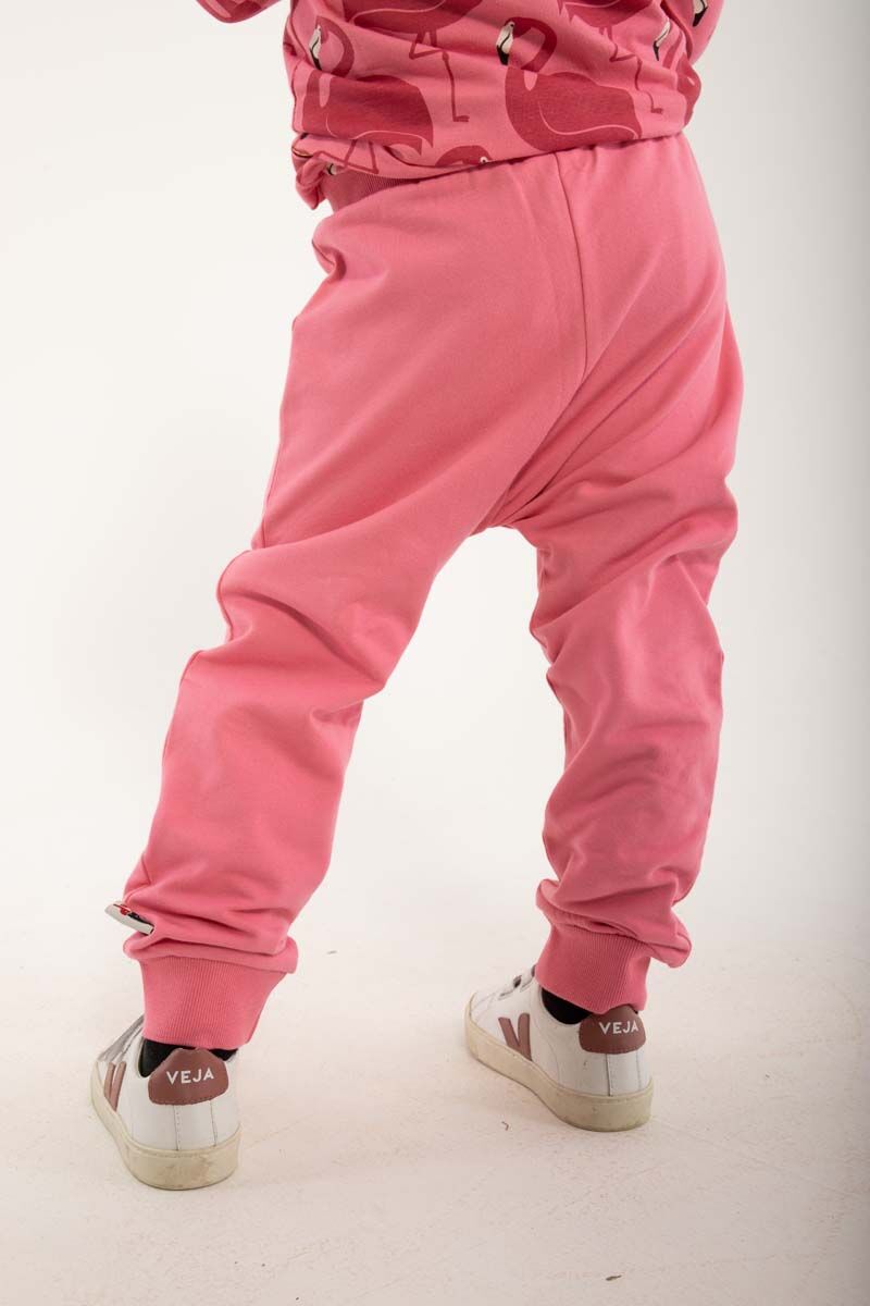 Jogging bukser til børn i pink   