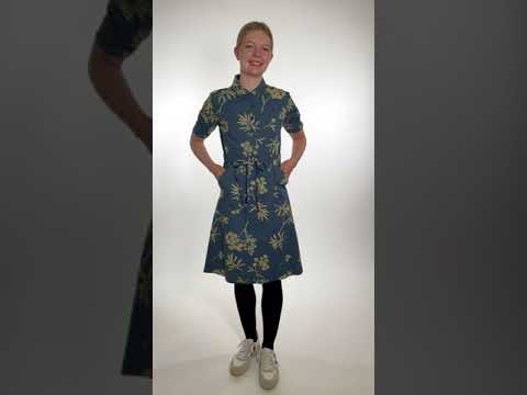 ORGANIC - Danesusanne Dress Stone blue HEMLOCK