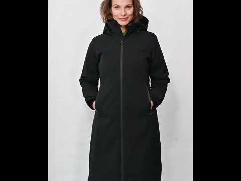 Danesandur Winter Coat Black