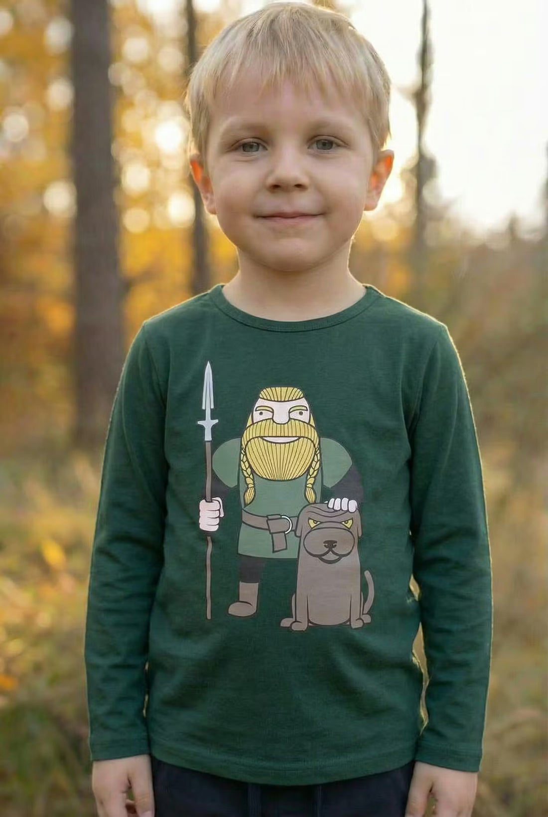 Danenorthpole Tee Deep Forest ULF