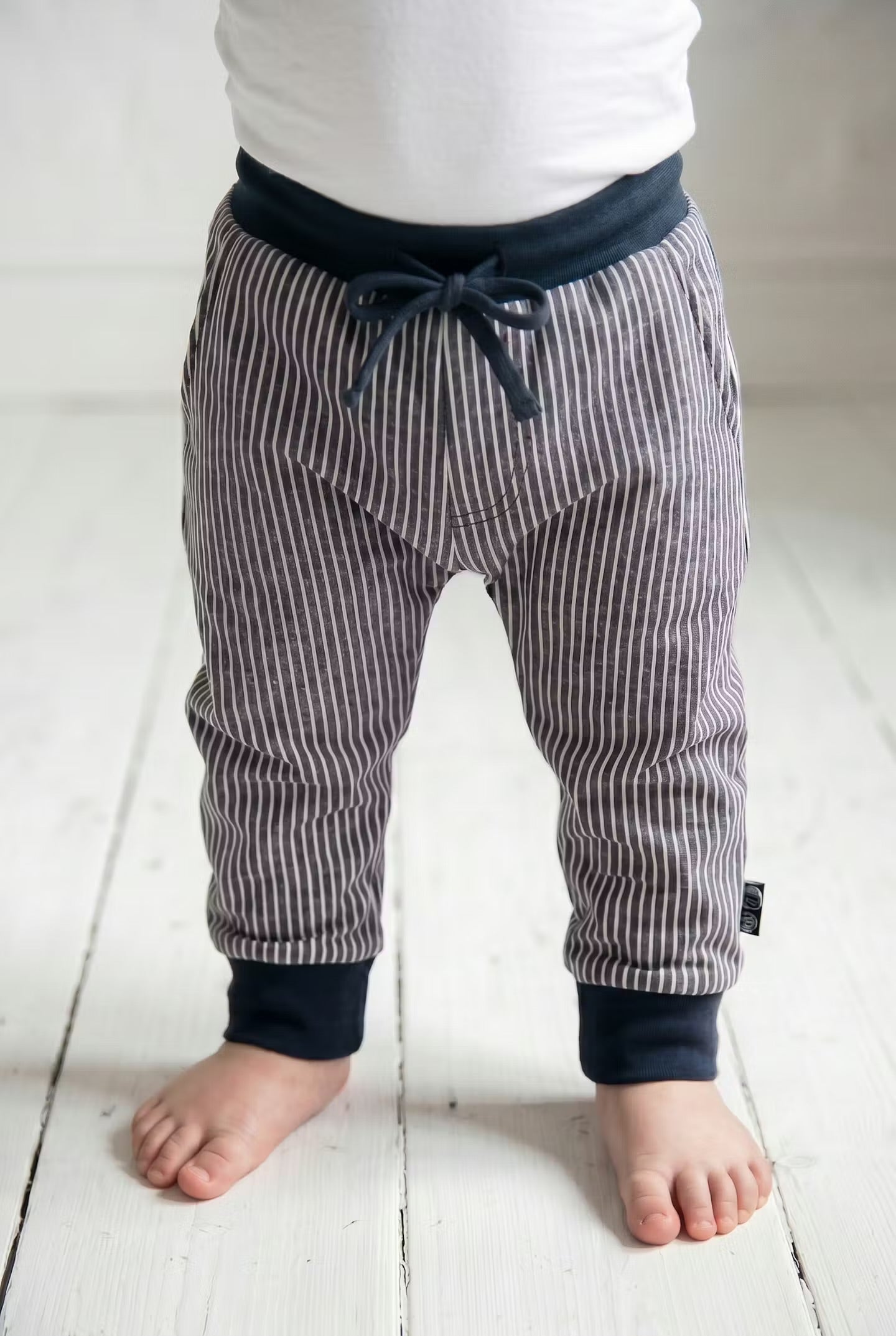Danehotpot Pants Dk Night/Off White