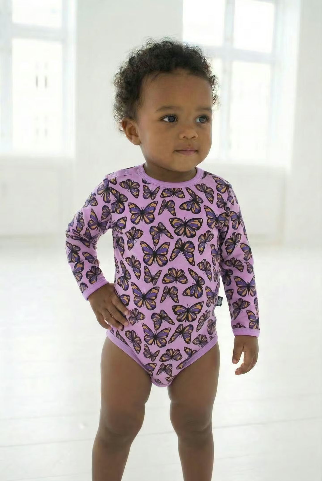 Dyrquack Suit AOP/STRIB Soft Viola FLUTTER