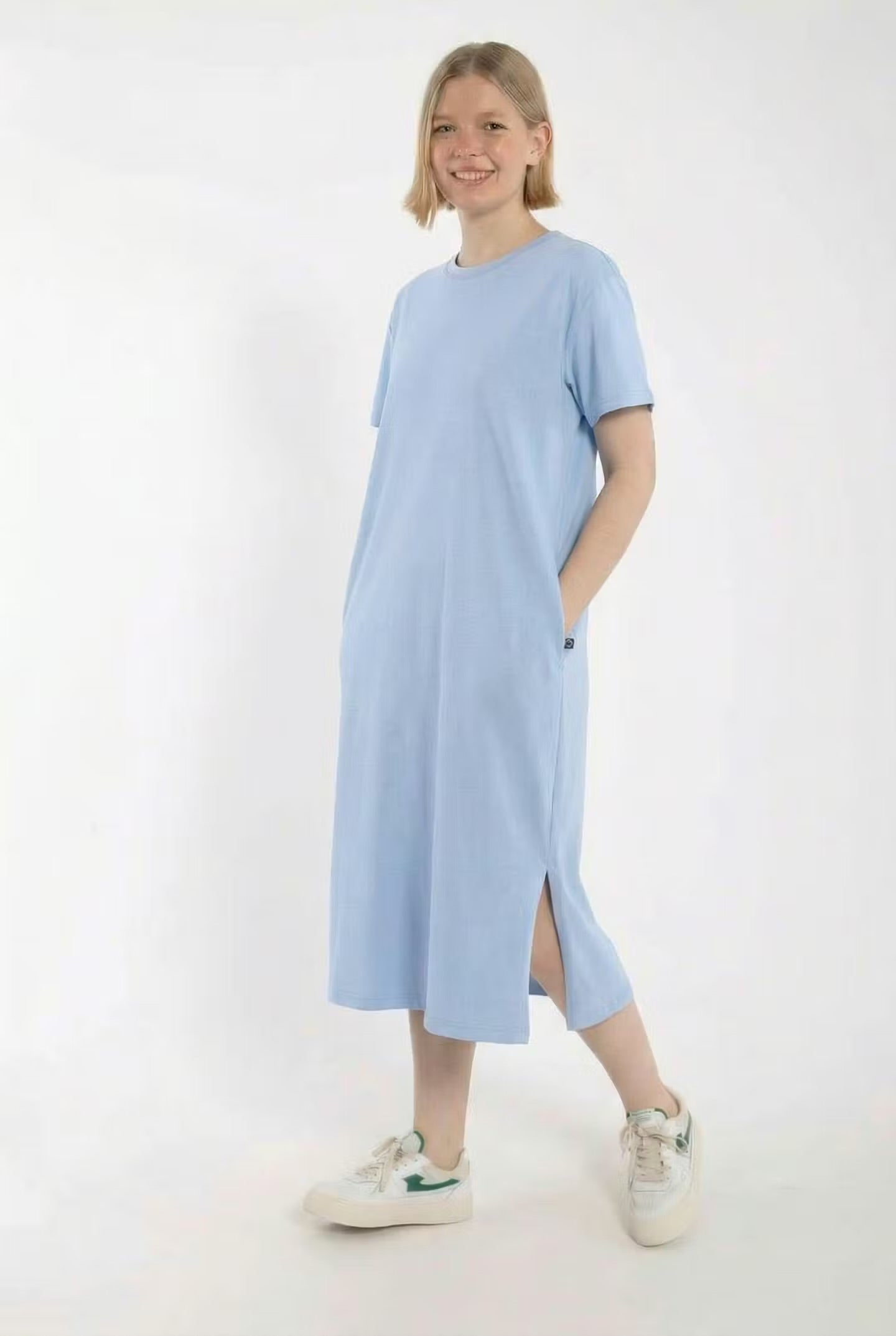 Danebasic Sweet Dress Cold Sky
