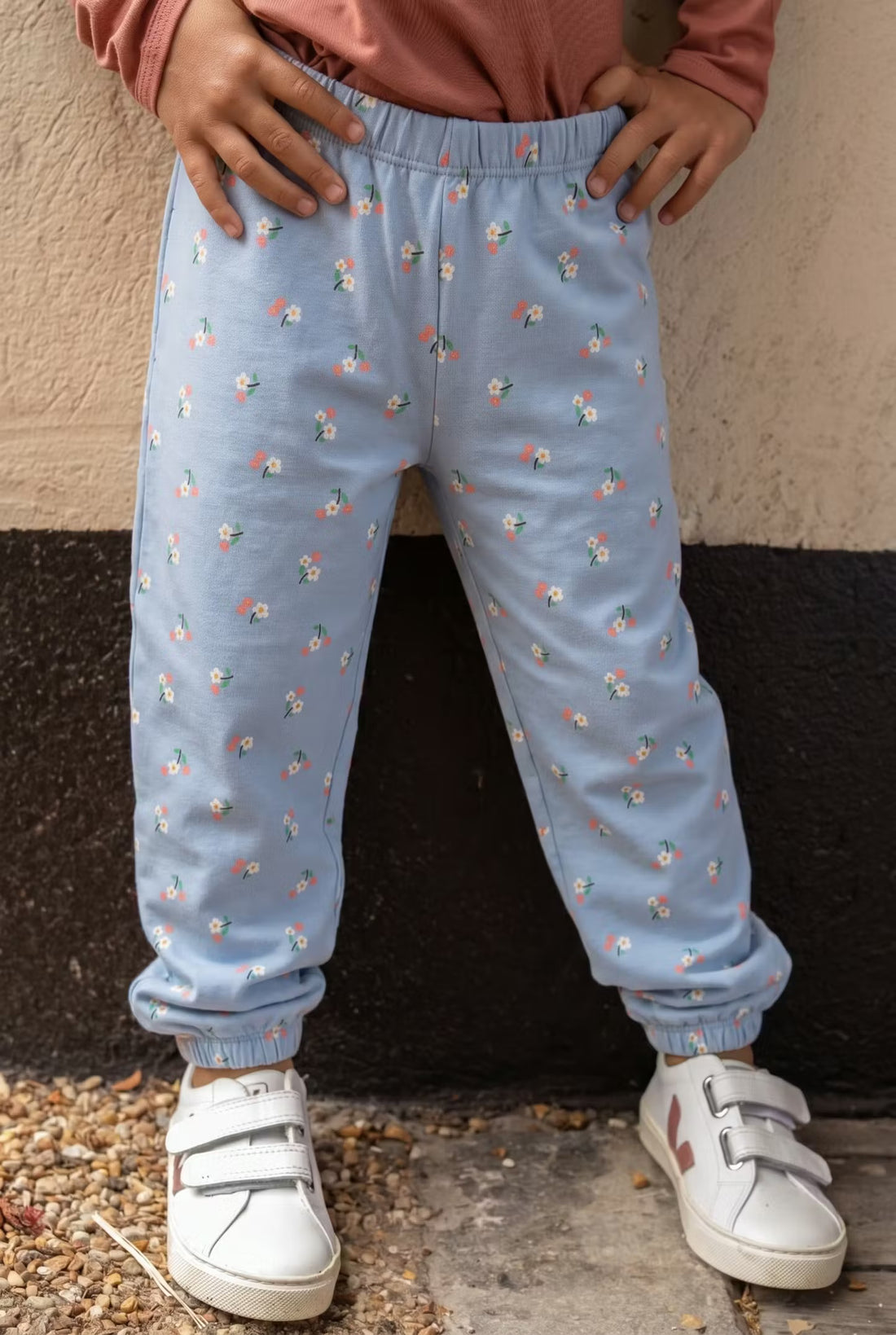 ORGANIC - Danecajou Jogging Pastel Blue MINIFLOWER