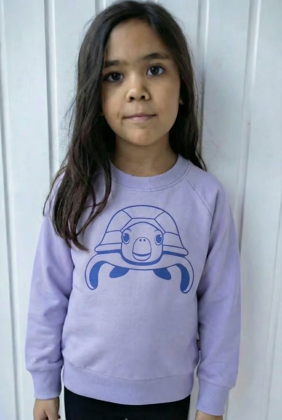 Dyrbellow Sweat Purple OUTLINE SEA TURTLE