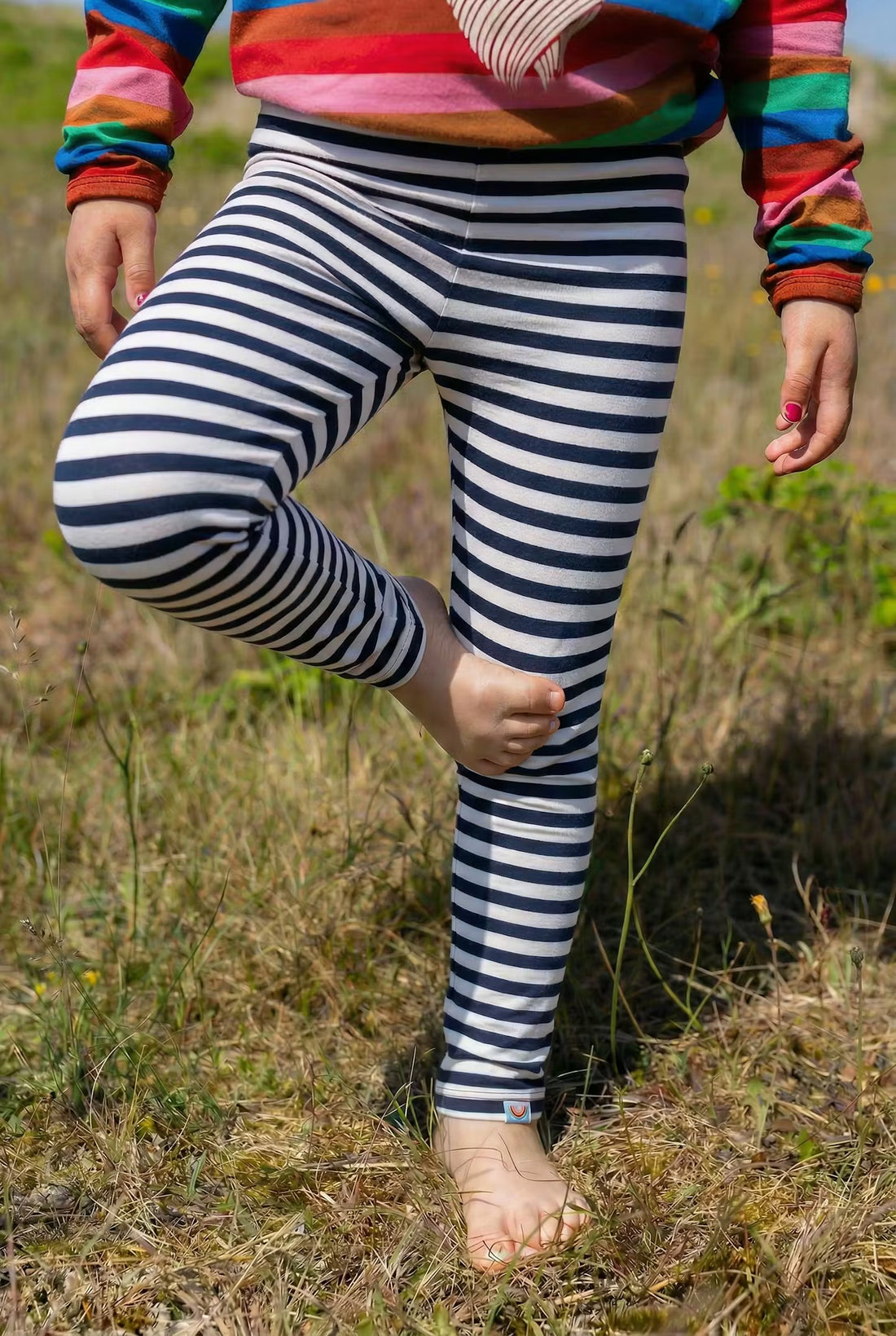 BIFROST - Honning Leggings Navy/Chalk