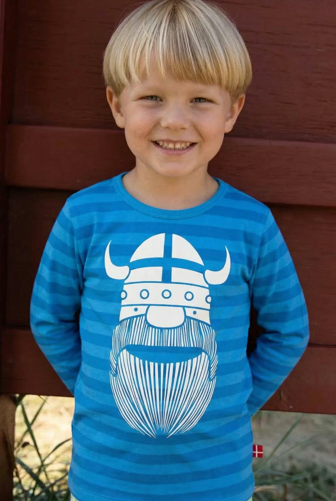 Danebasic Longsleeve Warm Blue/Faded Blue ERIK