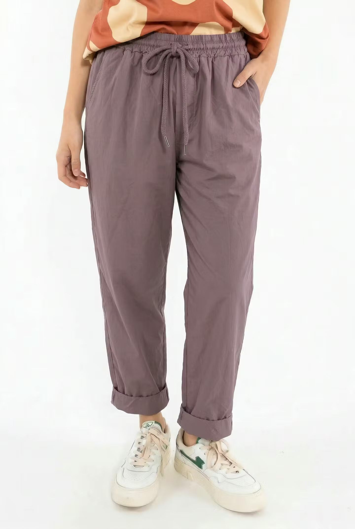 Danefunt Smooth Poplin Pants Mauve
