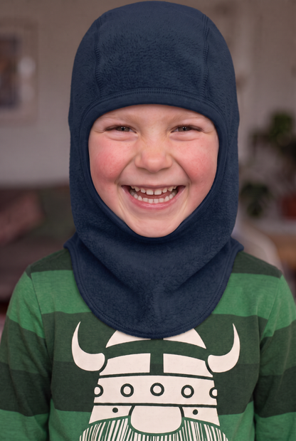 Danelephant Polar Fleece Beanie Dark Grey Blue