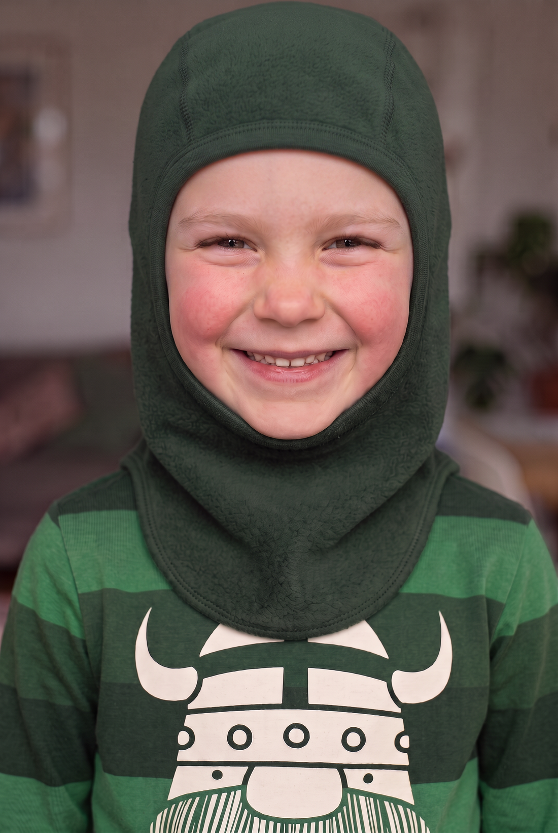 Danelephant Polar Fleece Beanie Dark Forest