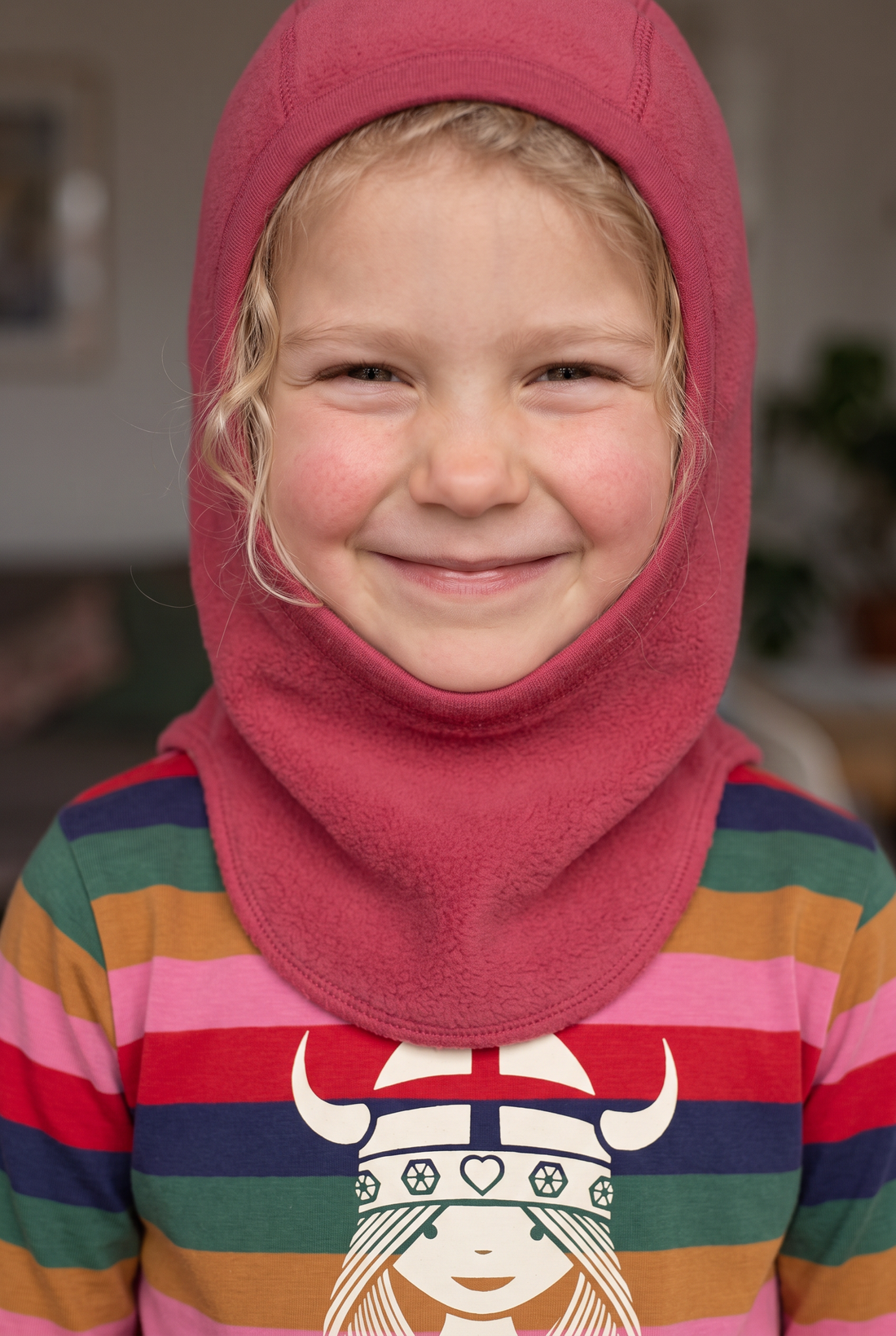 Danelephant Polar Fleece Beanie Berry Compote