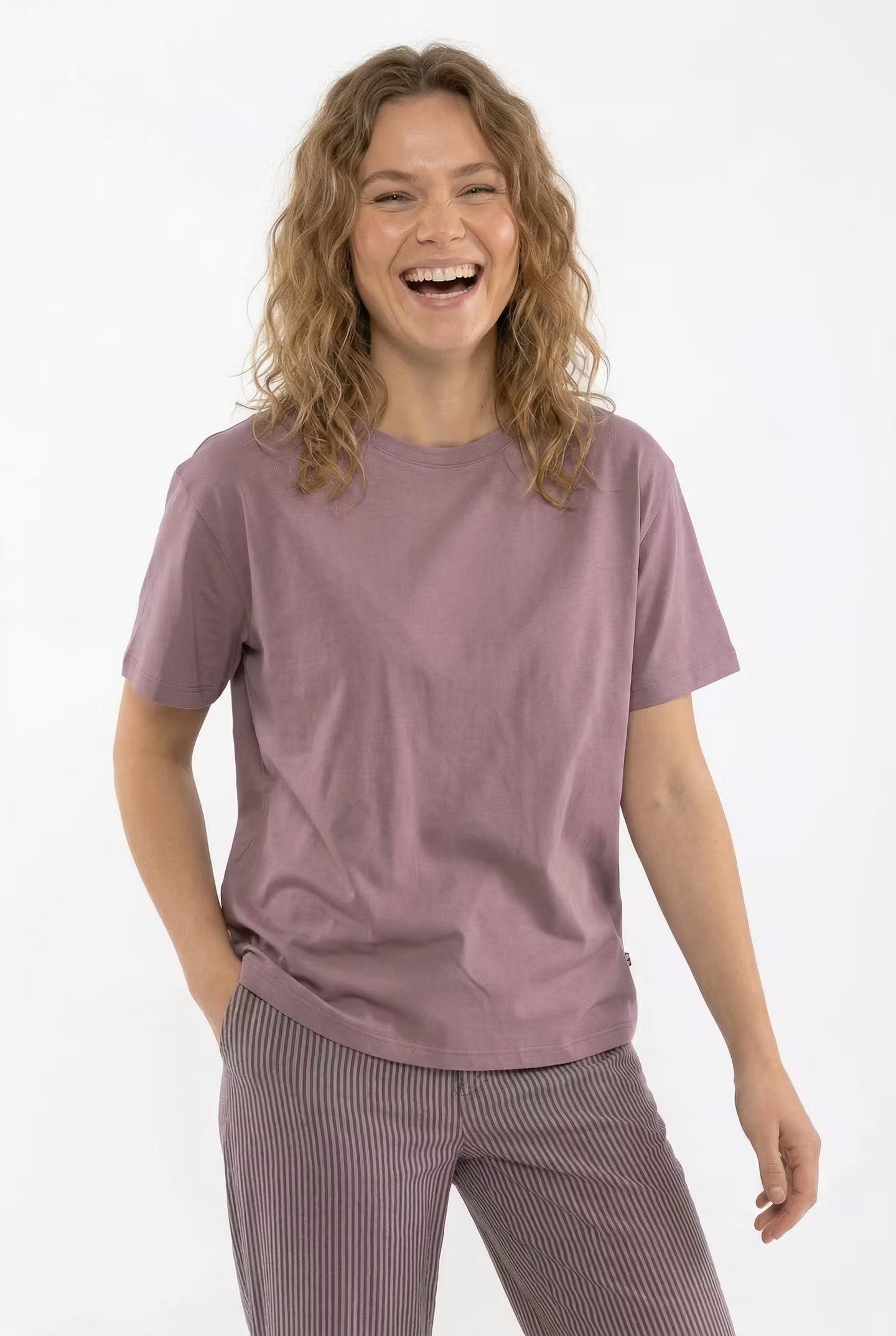 Danebasic Boxy Tee Mauve