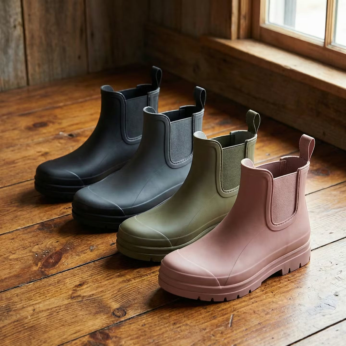 PiedPied Rainyday Regenstiefel Grün