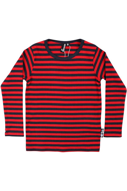 ESS - Lemonade LS Dk Navy/Red