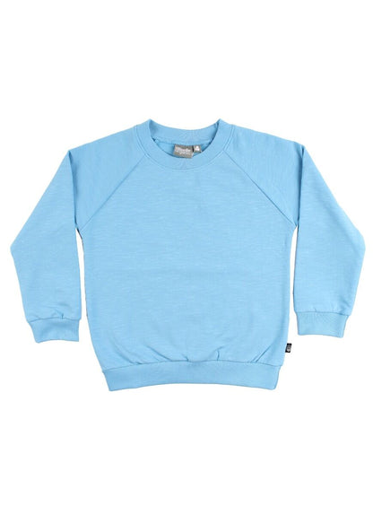 ESS - ORGANIC Danemineral Sweater Baby blue