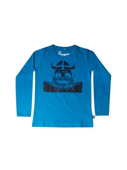 Bluse til børn med viking 
