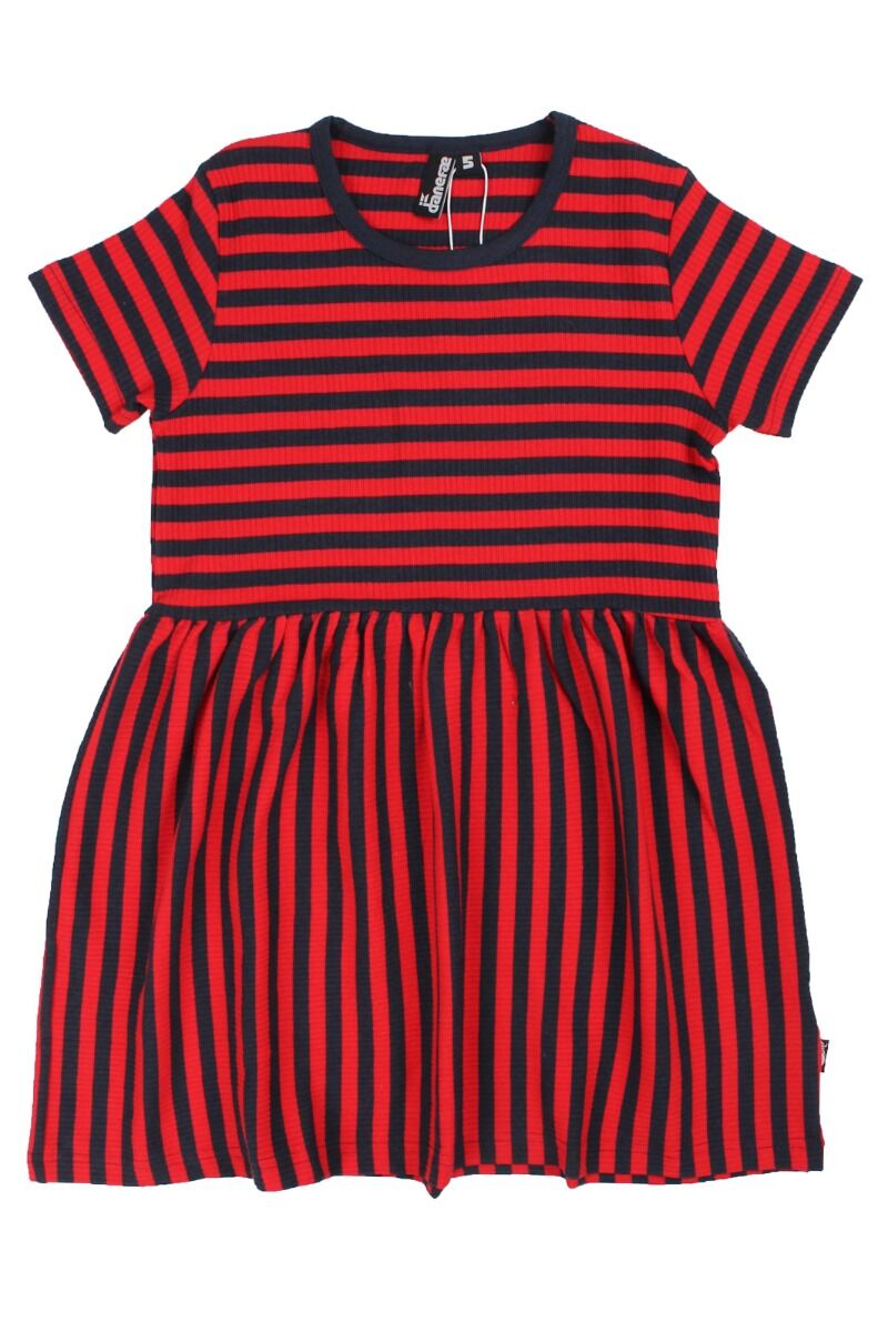 ESS - Daneslurpy Dress Dk Navy/Red