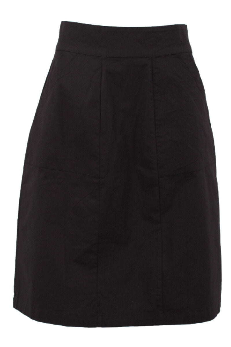 Danemaren Poplin Skirt Black