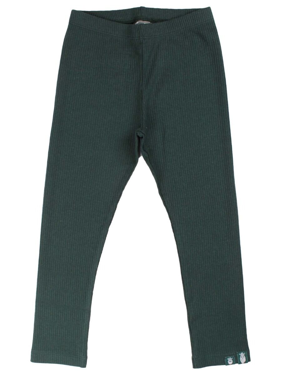 ESS - ORGANIC Danesirup Leggings Black Green