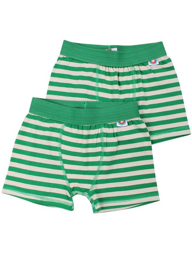BIFROST - 2Pak Underwear Boys Green/Chalk