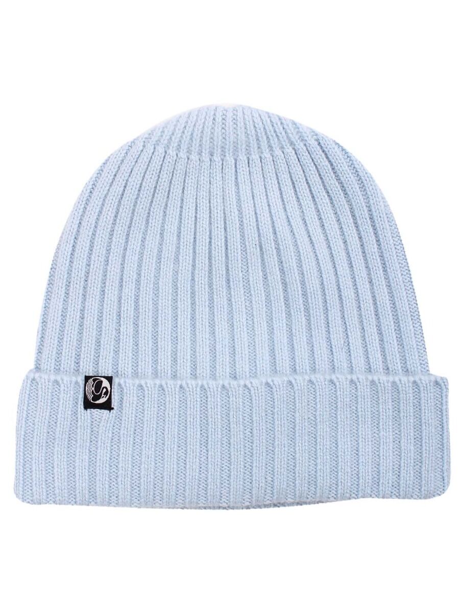 ESS - Cashmere Rib Beanie Pastel Blue