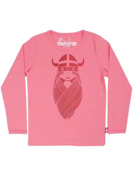 Bluse til børn med viking 
