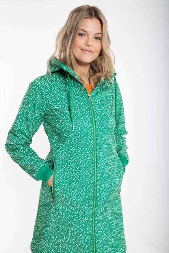 Danejane Softshell Green/Chalk FUNDOTS