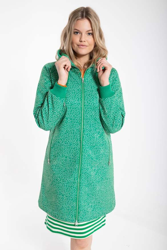Danejane Softshell Green/Chalk FUNDOTS