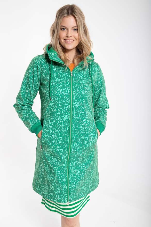 Danejane Softshell Green/Chalk FUNDOTS