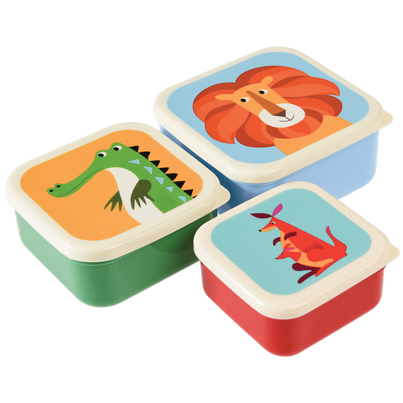 RL Snack Box-Set of 3 Colorful Creatures