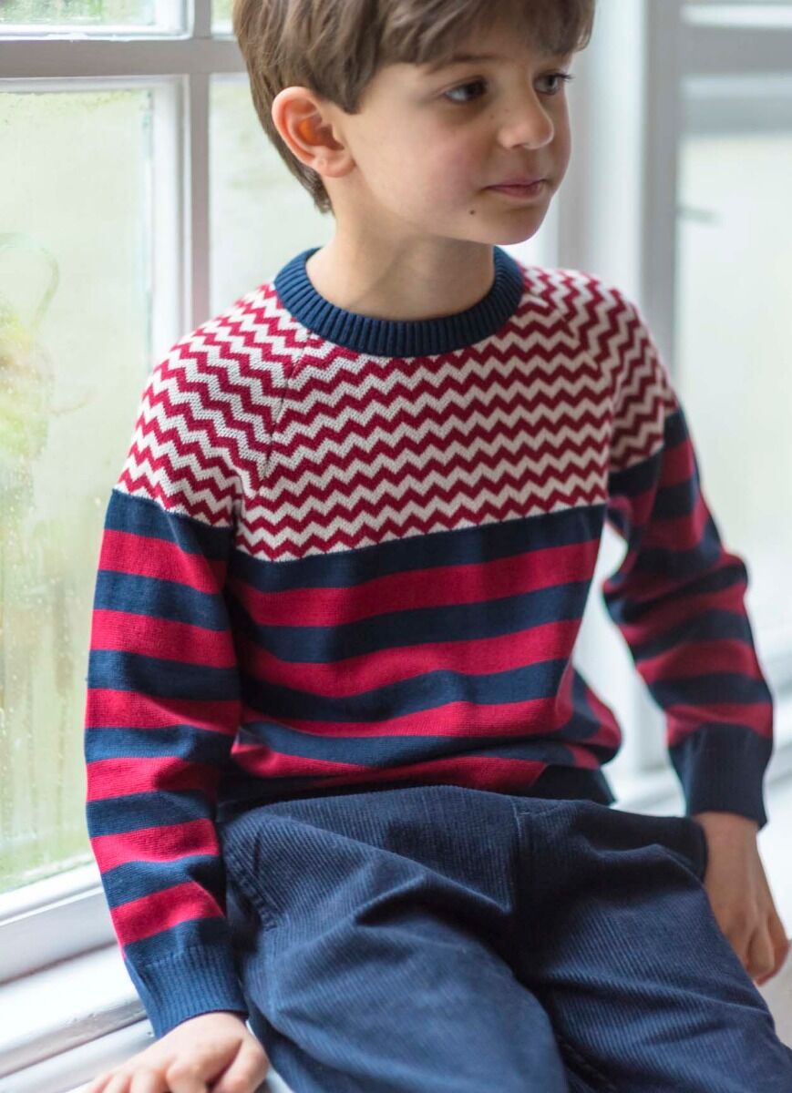 Danestyle Master Navy/Dk Red/Chalk