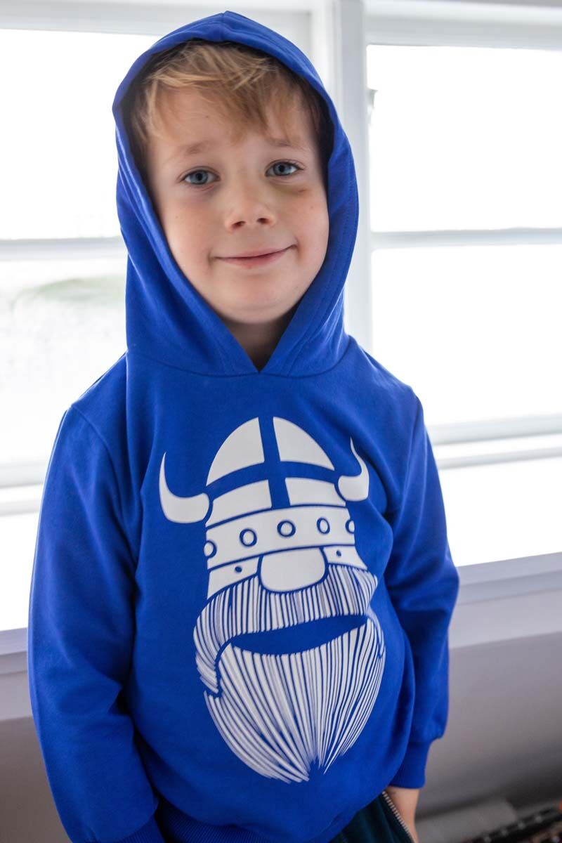 Daneredwood Hoodie Royal Blue ERIK