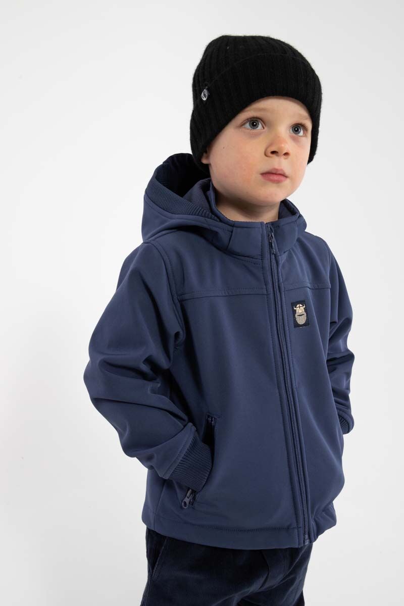 Softshell jakke til børn med viking 