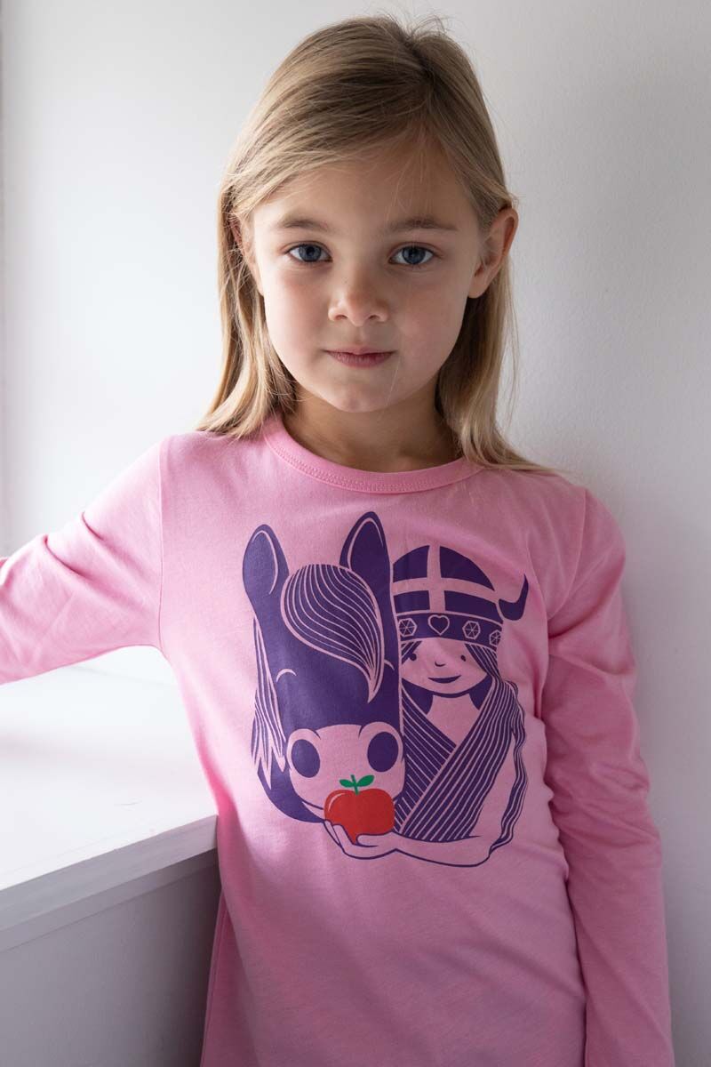 Danebasic Longsleeve Lovely Rose IDUNN