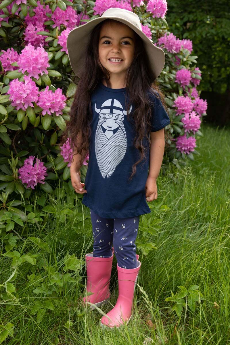 ORGANIC - Danebasic SS Dk Navy FREJA