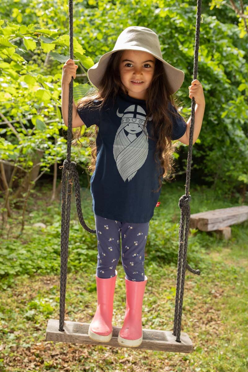 T-shirt til børn med viking