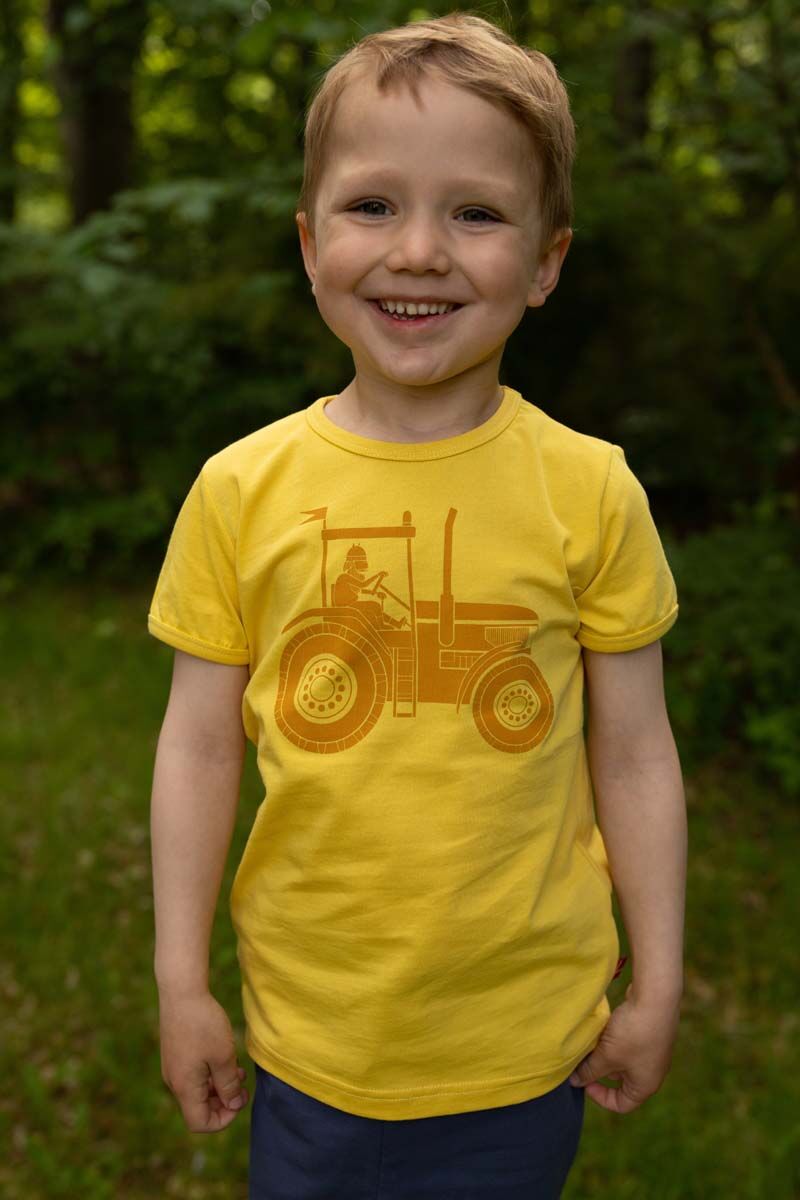 Danebasic SS Faded Yellow TRAKTHOR