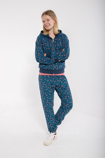 ORGANIC - Kondi Sweatpants Dusty blue FLEURIE