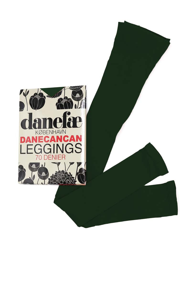Danecancan Leggings 70den - Deep Green