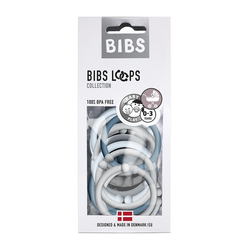 Bibs Loops 12 Pak Baby blue/Cloud/Petrol