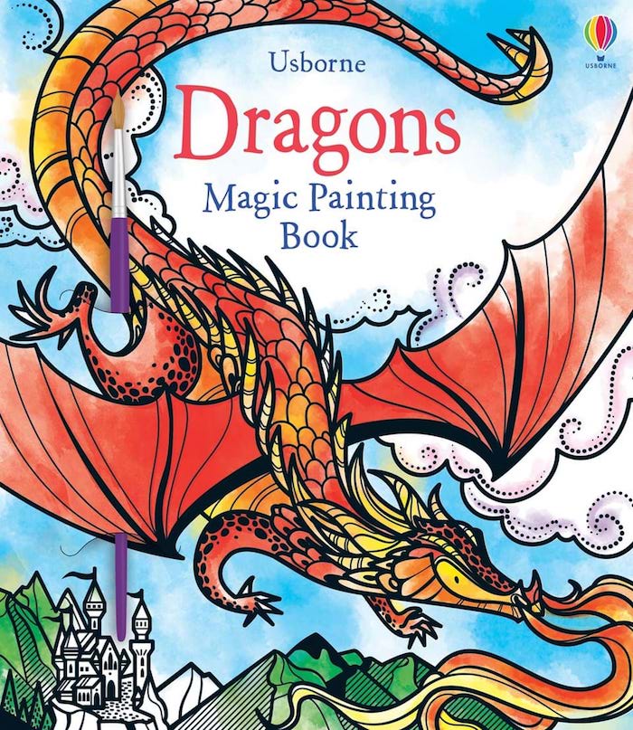 Usborne-Magic Painting Book Dragons