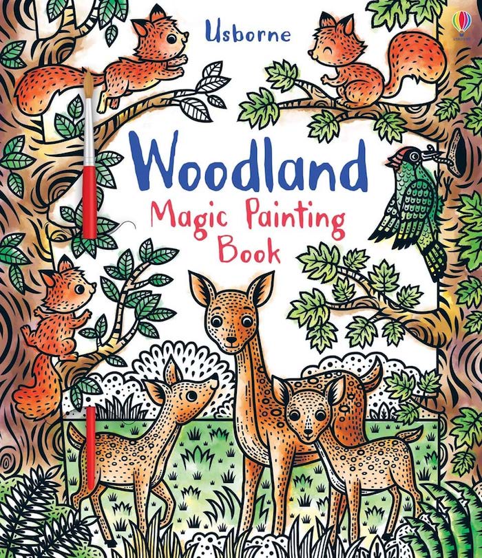 Usborne-Magic Painting Book Woodland